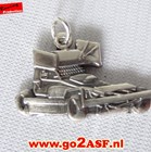 Zilveren Stockcar F1 asfalt hanger