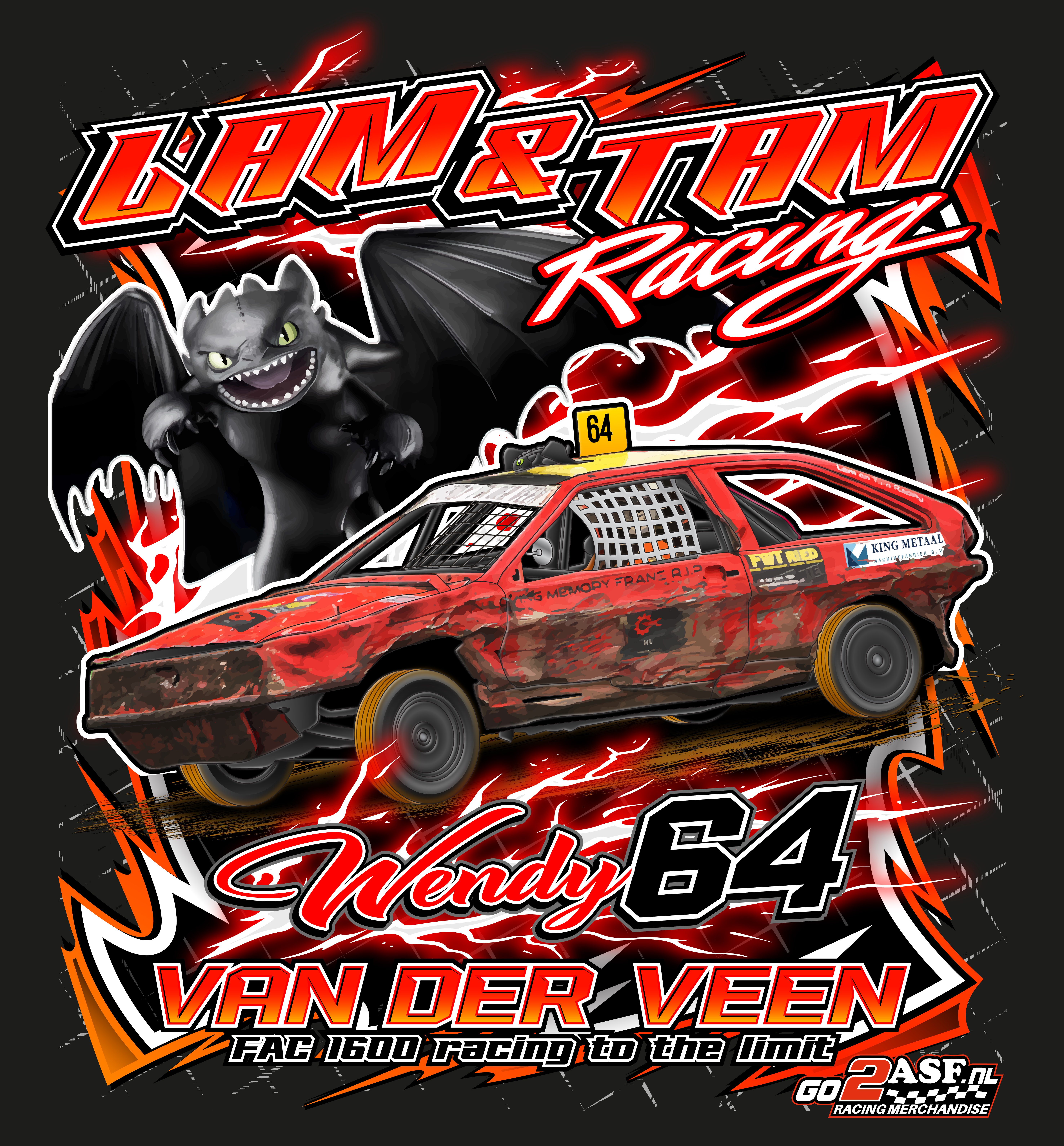 Nieuw kleding ontwerp voor Wendy van der Veen