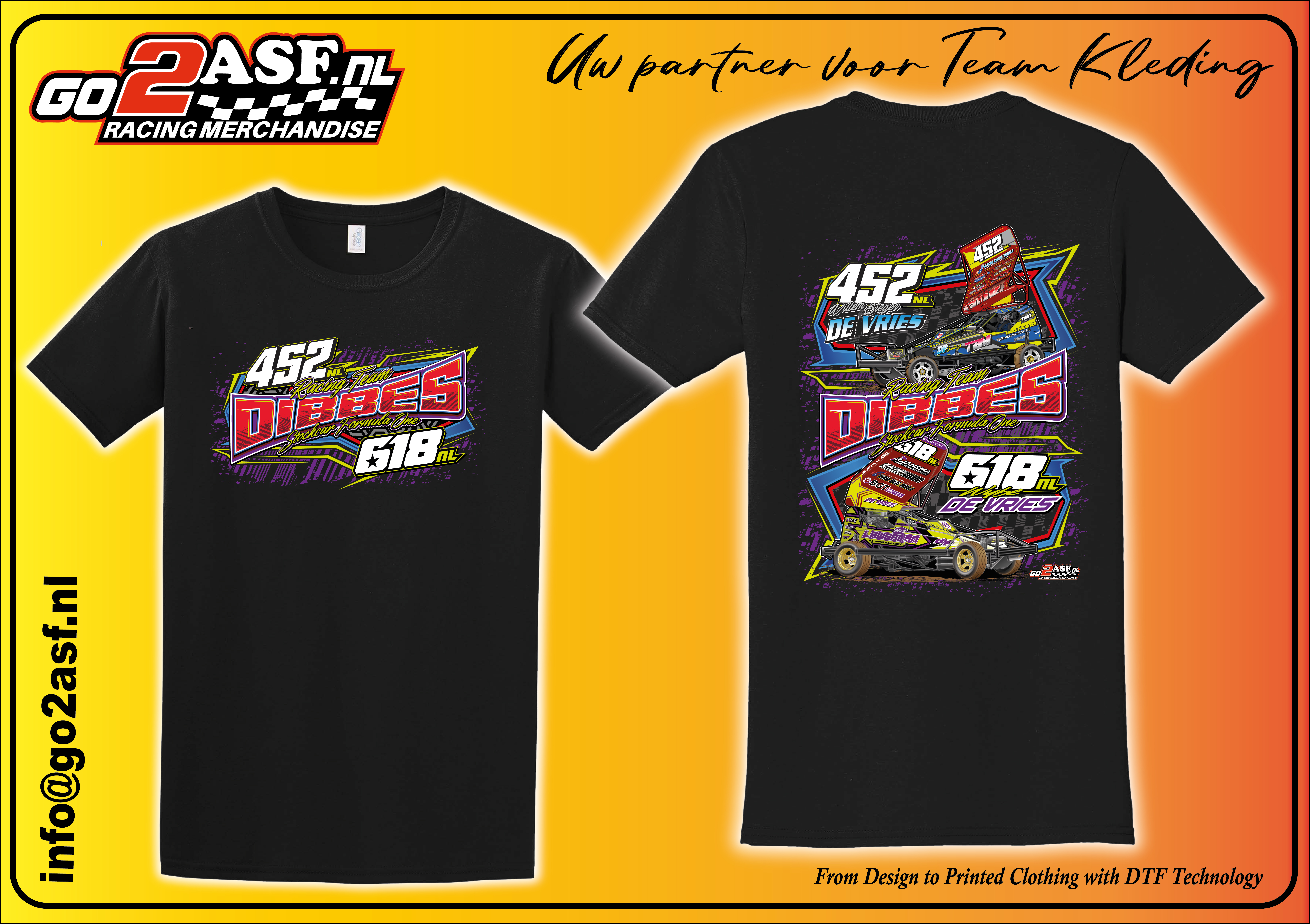 Nieuwe Team Kleding voor Wybe en Willem Sieger