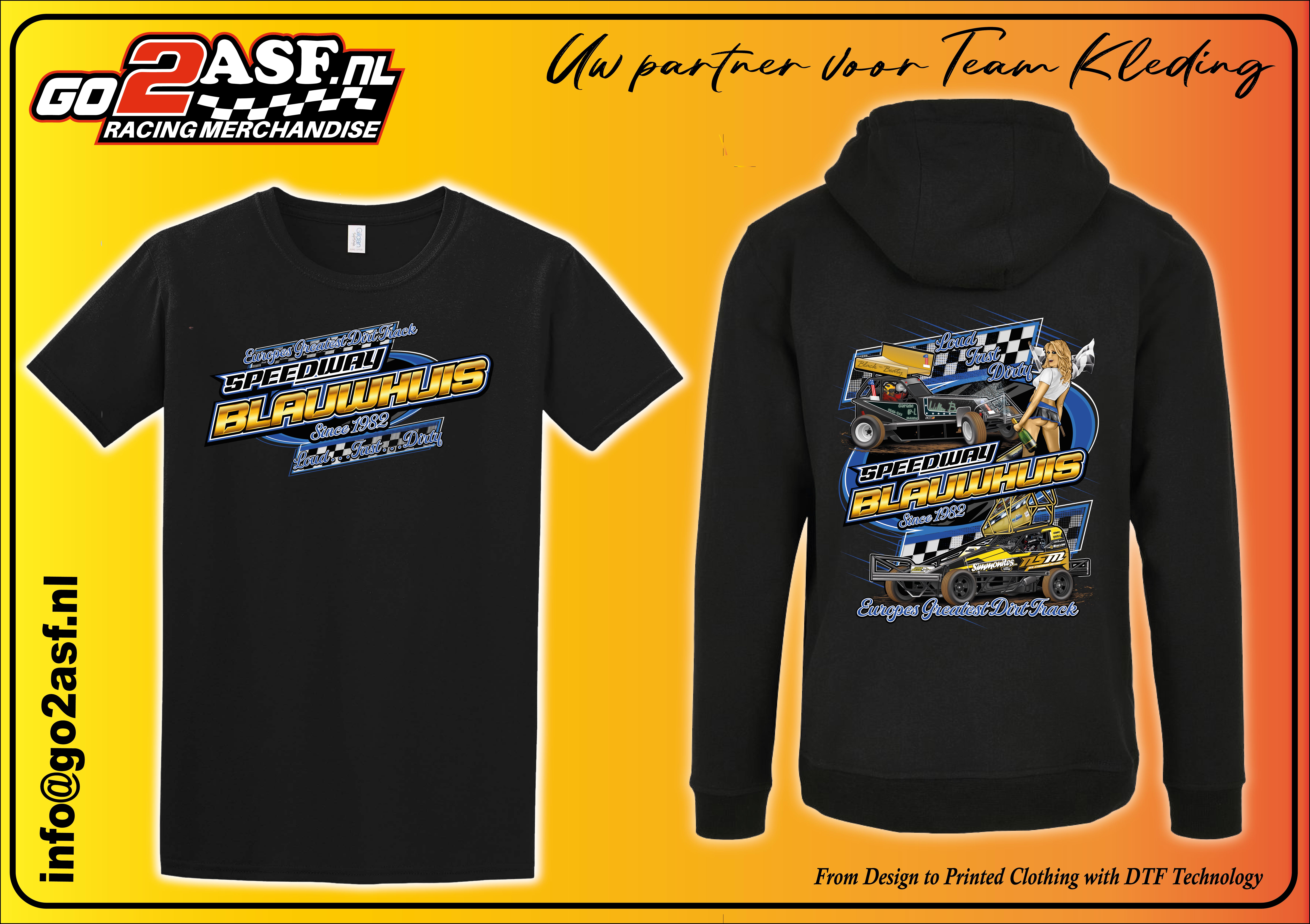 Nieuw ons #1 T shirt en Hoodie van Blauwhuis