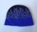 Muts flames blauw