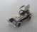Zilveren stockcar F1 3D hanger