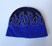 Muts flames blauw