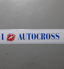 Sticker 1 love Autocross