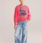 Speedy Sweater roze maat xs 3-4 jaar