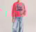 Speedy Sweater roze maat m 7-8 jaar