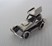 Zilveren stockcar F1 3D hanger